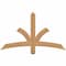 Ekena Millwork Davenport Timber Gable Bracket, Western Red Cedar, 48"W x 28"H x 1 1/2"D x 3 1/2"F, 14/12 Pitch GBW048X28X0204DAV00SWR - alternate 1